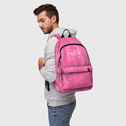 Рюкзак Pink Paris, цвет: 3D-принт — фото 2