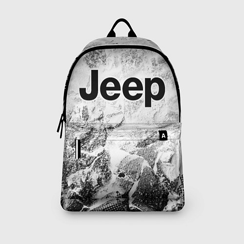 Рюкзак Jeep white graphite / 3D-принт – фото 3