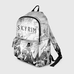 Рюкзак Skyrim white graphite, цвет: 3D-принт