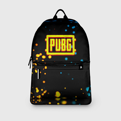Рюкзак PUBG огненное лого / 3D-принт – фото 3
