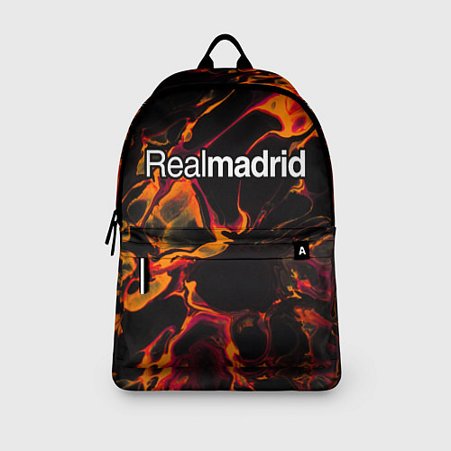 Рюкзак Real Madrid red lava / 3D-принт – фото 3