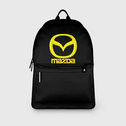 Рюкзак Mazda yellow / 3D-принт – фото 3