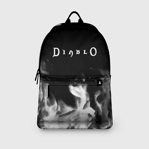 Рюкзак Diablo fire black / 3D-принт – фото 3