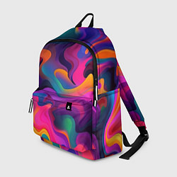 Рюкзак Неоновые формы, цвет: 3D-принт