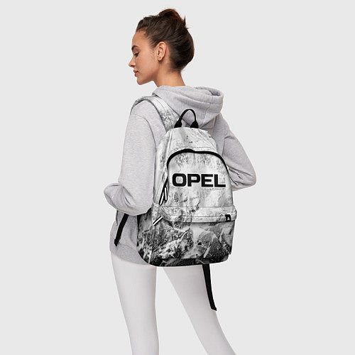 Рюкзак Opel white graphite / 3D-принт – фото 6
