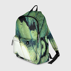 Рюкзак Зелено-черные пятна на светлом, цвет: 3D-принт