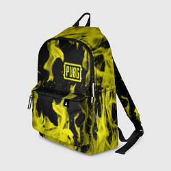 Рюкзак PUBG жёлтый огонь, цвет: 3D-принт