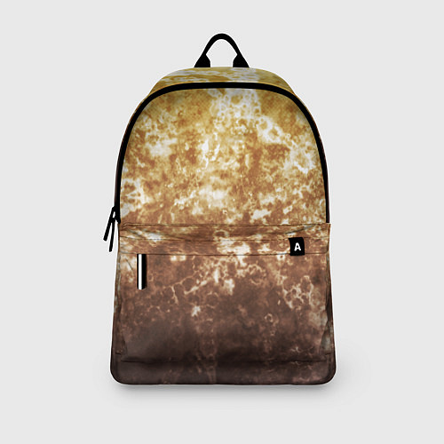 Рюкзак Абстракция - yellow sad weather / 3D-принт – фото 3