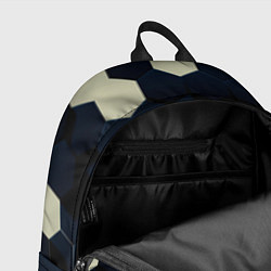 Рюкзак Соты абстракция, цвет: 3D-принт — фото 2