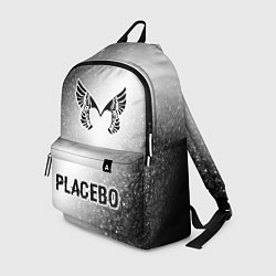 Рюкзак Placebo glitch на светлом фоне по-центру, цвет: 3D-принт