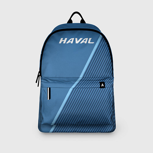 Рюкзак Haval сине-голубой с полосой / 3D-принт – фото 3