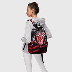 Рюкзак Абстрактная красная руна, цвет: 3D-принт — фото 2