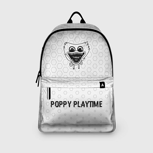 Рюкзак Poppy Playtime glitch на светлом фоне по-центру / 3D-принт – фото 3