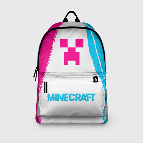 Рюкзак Minecraft neon gradient style по-центру / 3D-принт – фото 3