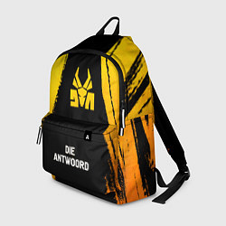 Рюкзак Die Antwoord - gold gradient по-центру, цвет: 3D-принт