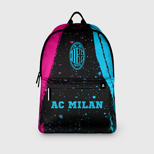 Рюкзак AC Milan - neon gradient по-центру / 3D-принт – фото 3