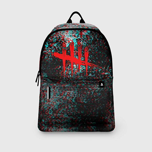 Рюкзак Dead by daylight краски глитч / 3D-принт – фото 3