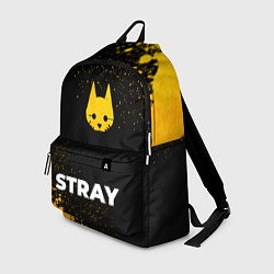 Рюкзак Stray - gold gradient по-центру, цвет: 3D-принт