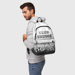 Рюкзак Club Brugge - white gradient посередине, цвет: 3D-принт — фото 2