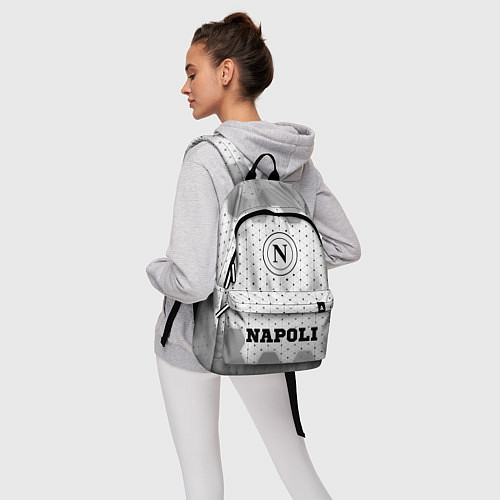 Рюкзак Napoli sport на светлом фоне по-центру / 3D-принт – фото 6
