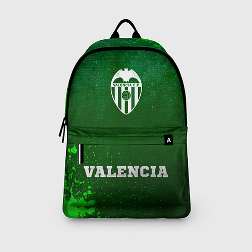 Рюкзак Valencia - green gradient по-центру / 3D-принт – фото 3