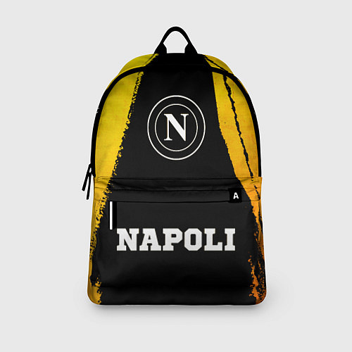 Рюкзак Napoli - gold gradient по-центру / 3D-принт – фото 3