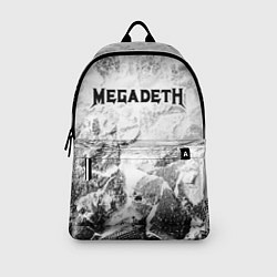 Рюкзак Megadeth white graphite, цвет: 3D-принт — фото 2