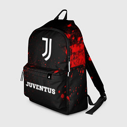 Рюкзак Juventus - red gradient по-центру, цвет: 3D-принт