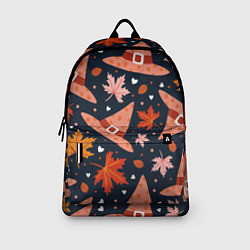 Рюкзак Шляпа в осенних листьях, цвет: 3D-принт — фото 2