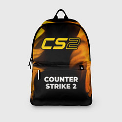 Рюкзак Counter Strike 2 - gold gradient по-центру, цвет: 3D-принт — фото 2