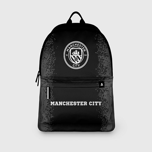 Рюкзак Manchester City sport на темном фоне по-центру / 3D-принт – фото 3