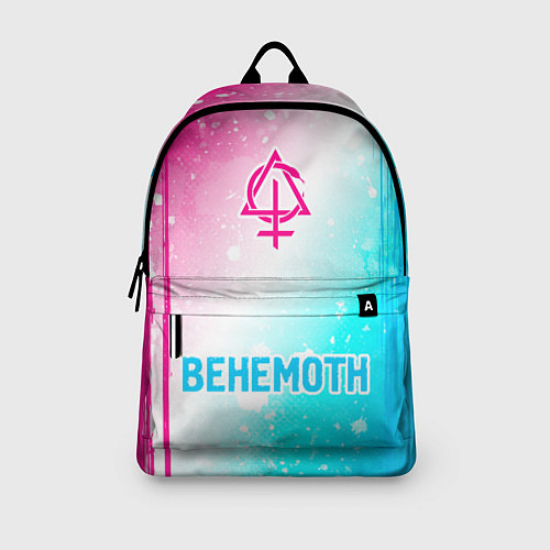 Рюкзак Behemoth neon gradient style по-центру / 3D-принт – фото 3