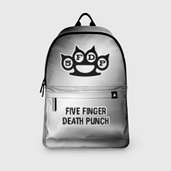 Рюкзак Five Finger Death Punch glitch на светлом фоне по-, цвет: 3D-принт — фото 2