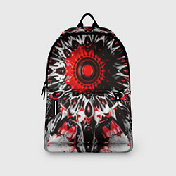 Рюкзак Красная сюрреалистичная абстракция, цвет: 3D-принт — фото 2
