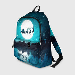 Рюкзак Ночь нового года, цвет: 3D-принт