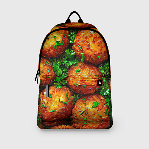 Рюкзак Котлеты / 3D-принт – фото 3