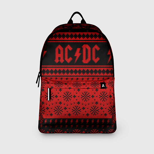 Рюкзак ACDC christmas sweater / 3D-принт – фото 3