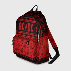 Рюкзак ACDC christmas sweater, цвет: 3D-принт