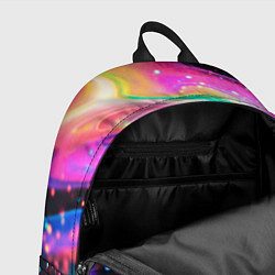 Рюкзак Жидкая энергия космоса - нейросеть, цвет: 3D-принт — фото 2