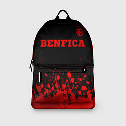 Рюкзак Benfica - red gradient посередине, цвет: 3D-принт — фото 2