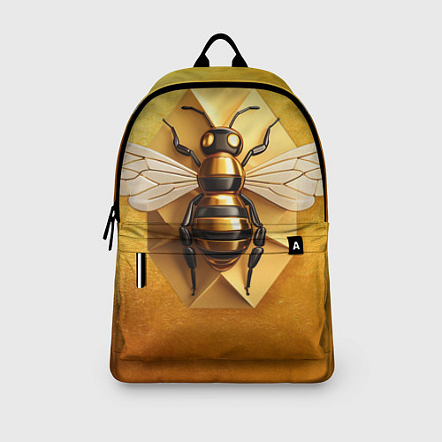 Рюкзак Пчела на золоте / 3D-принт – фото 3