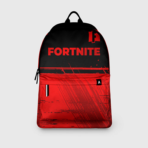 Рюкзак Fortnite - red gradient посередине / 3D-принт – фото 3