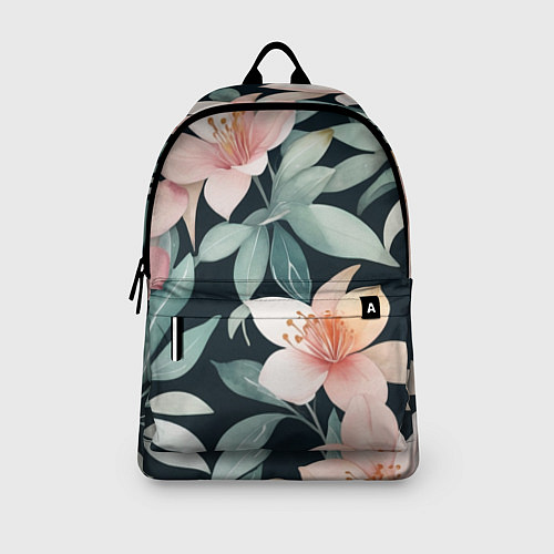Рюкзак Цветочный паттерн / 3D-принт – фото 3