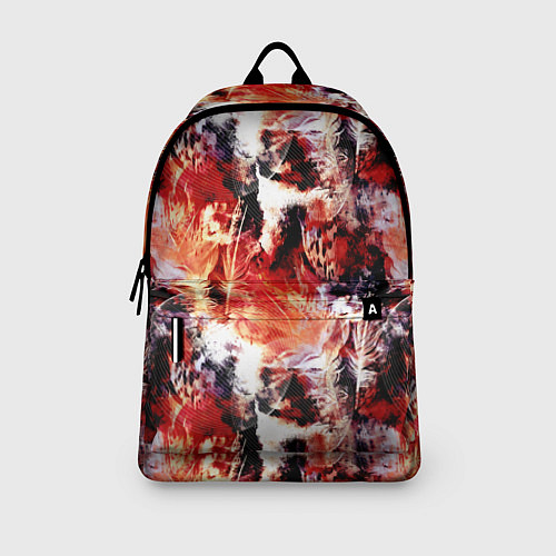 Рюкзак Огненные перья / 3D-принт – фото 3