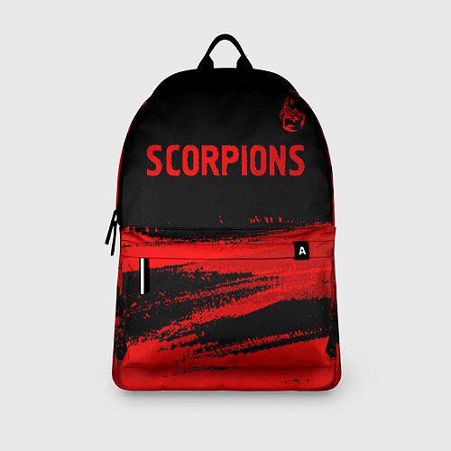 Рюкзак Scorpions - red gradient посередине / 3D-принт – фото 3