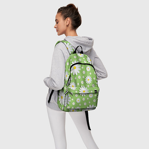 Рюкзак Ромашки бумажные / 3D-принт – фото 6