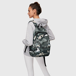 Рюкзак Темно зеленый камуфляж, цвет: 3D-принт — фото 2