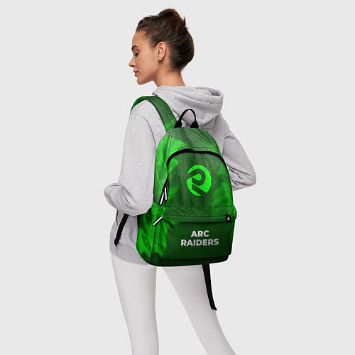 Рюкзак ARC Raiders - green gradient по-центру / 3D-принт – фото 6