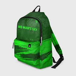 Рюкзак No Mans Sky - green gradient посередине, цвет: 3D-принт