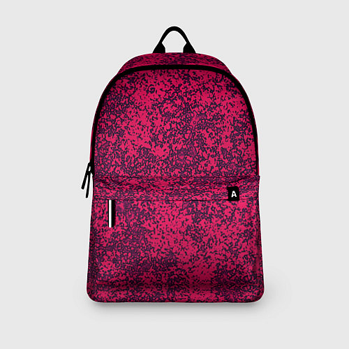 Рюкзак Насыщенный розовый текстура / 3D-принт – фото 3